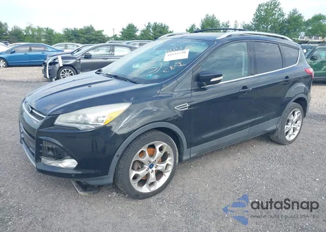 2013 Ford Escape Titanium from USA, damaged, VIN 1FMCU9J96DUC07330